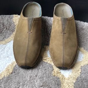 Timberland mule on green sage leather 8 1/2 M